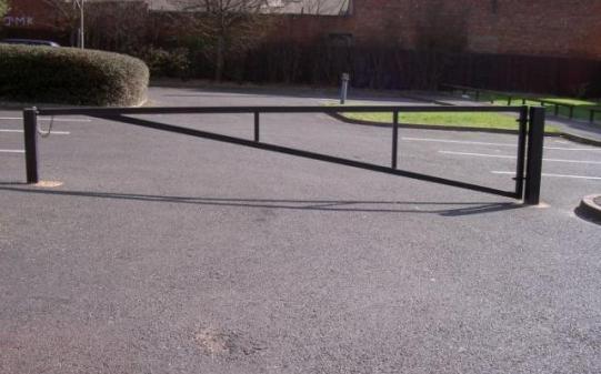 Barrier supplied and installed by Windlesham Gates