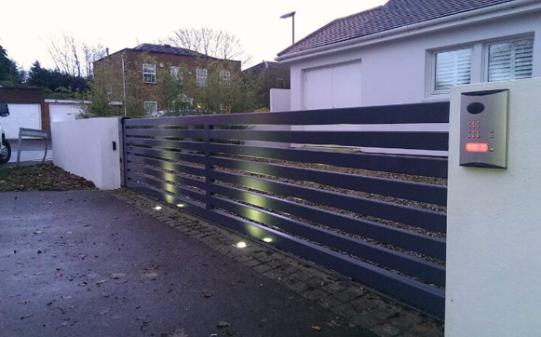 Sliding Steel Gate in Surrey