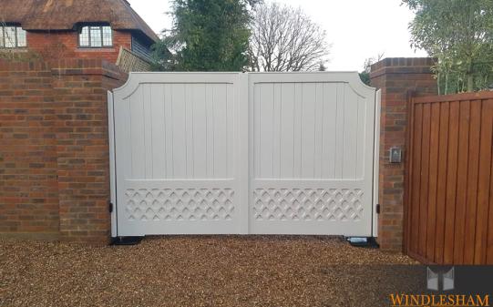 Timber Electric Gates