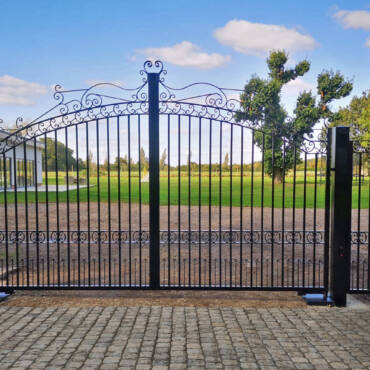 Wrought Iron Metal Gates
