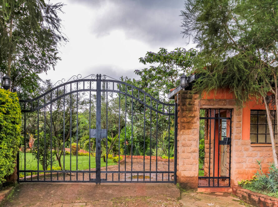 Electric gates for home security