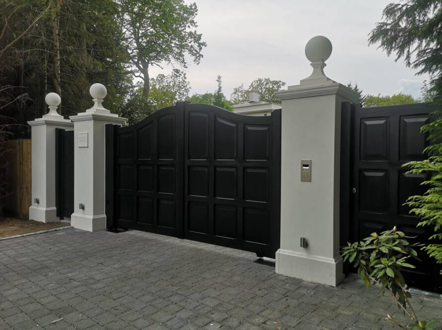 how to choose the right material for your electric gates